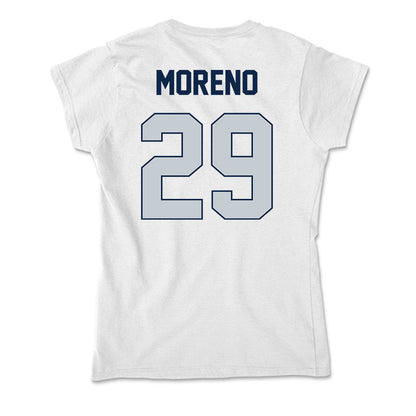 Samford - NCAA Women's Soccer : Isabella Moreno - Soft Style Women’s T-Shirt-1