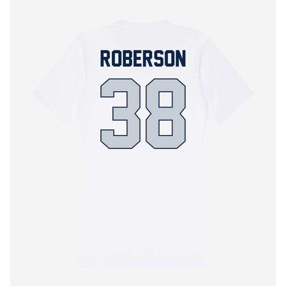 Samford - NCAA Football : Michael Roberson - Women's V-Neck T-Shirt-1