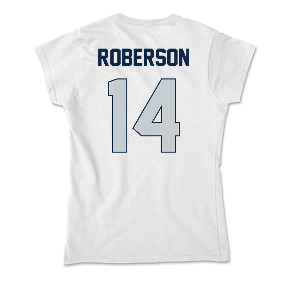 Samford - NCAA Women's Basketball : Makayla Roberson - Soft Style Women’s T-Shirt-1