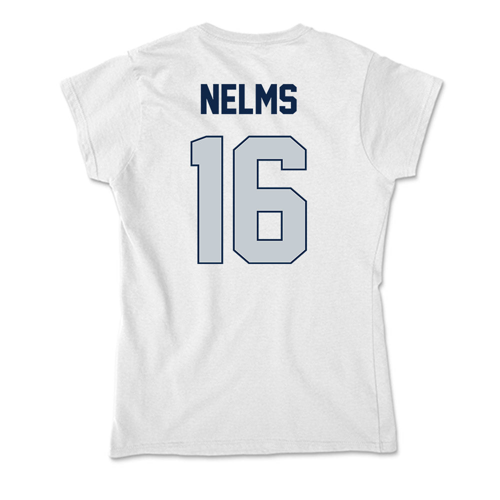 Samford - NCAA Baseball : Easton Nelms - Soft Style Women’s T-Shirt-1