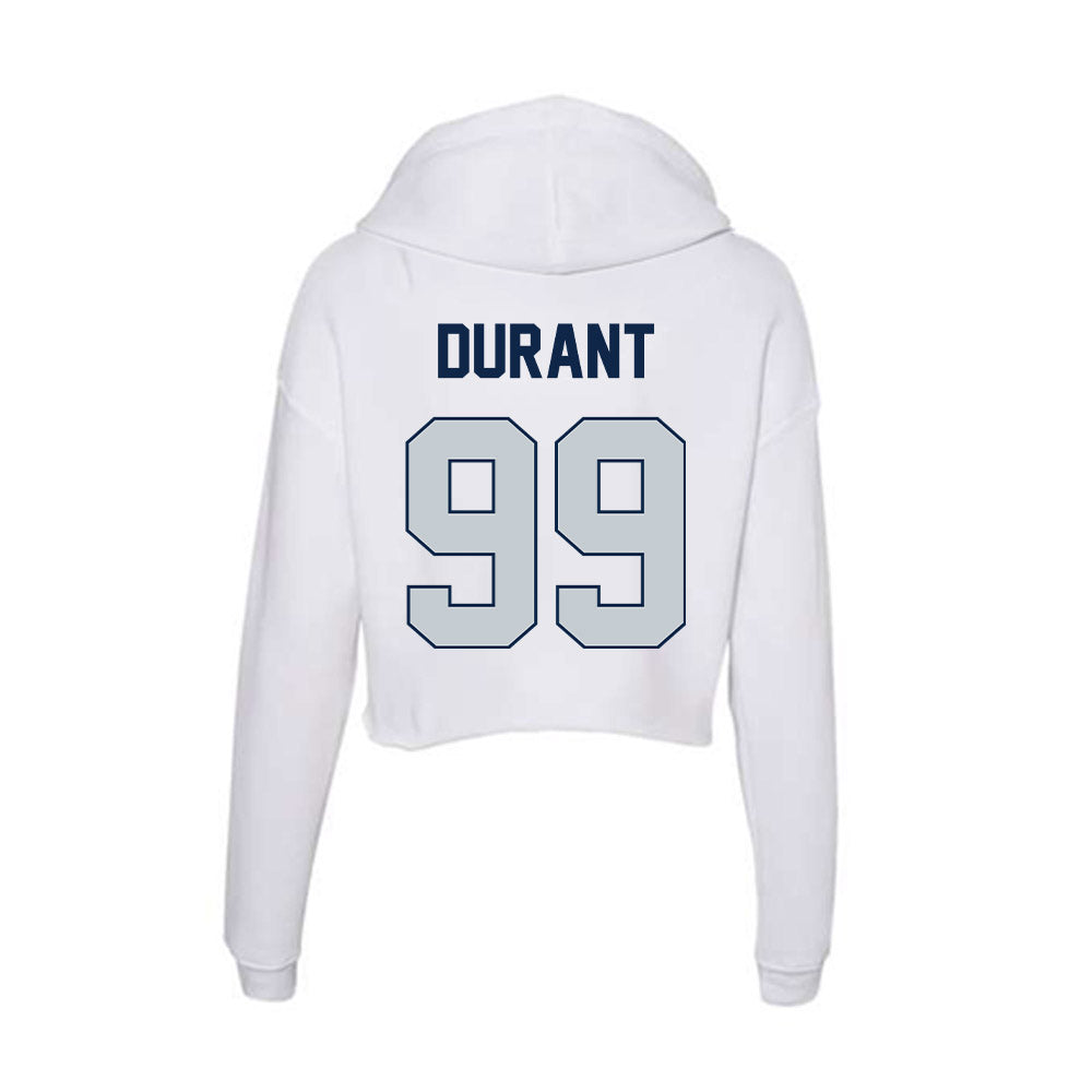 Samford - NCAA Football : Tyler Durant - Women's Crop Fleece Hoodie-1