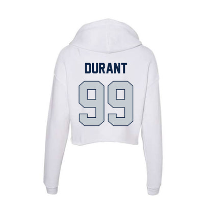 Samford - NCAA Football : Tyler Durant - Women's Crop Fleece Hoodie-1