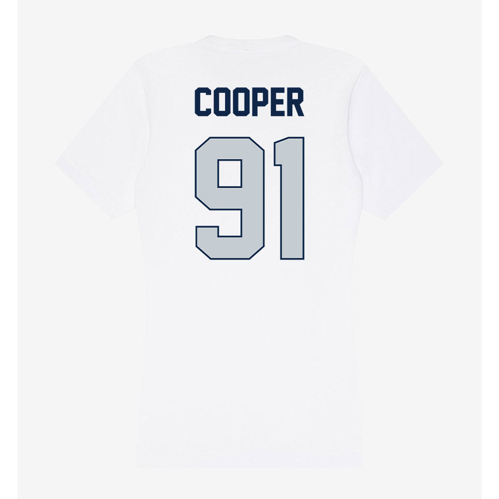 Samford - NCAA Football : Romello Cooper - Women's V-Neck T-Shirt-1