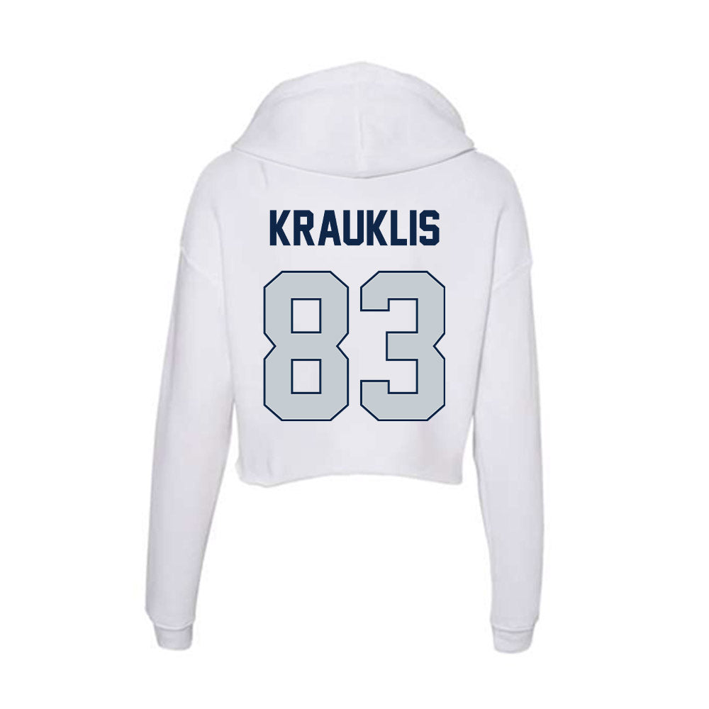 Samford - NCAA Football : Hudson Krauklis - Women's Crop Fleece Hoodie-1