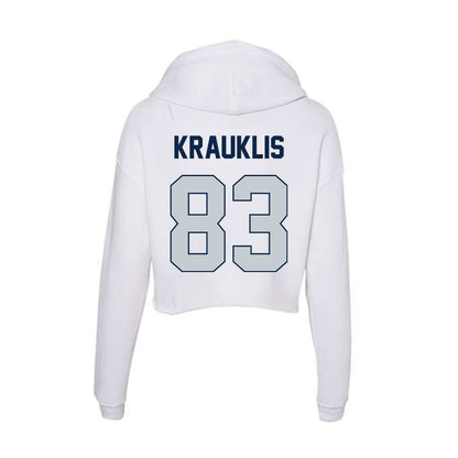Samford - NCAA Football : Hudson Krauklis - Women's Crop Fleece Hoodie-1