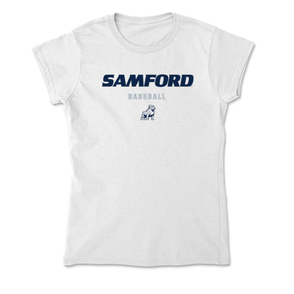 Samford - NCAA Baseball : Mason Blasche - Soft Style Women’s T-Shirt-0