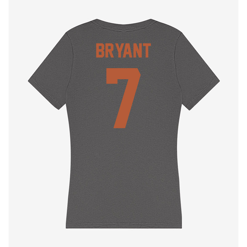 Texas - NCAA Women's Soccer : Audrey Bryant - Women's V-Neck T-Shirt-1