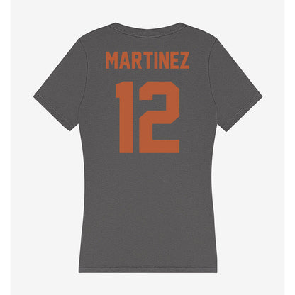 Texas - NCAA Women's Soccer : Brooke Martinez - Women's V-Neck T-Shirt-1