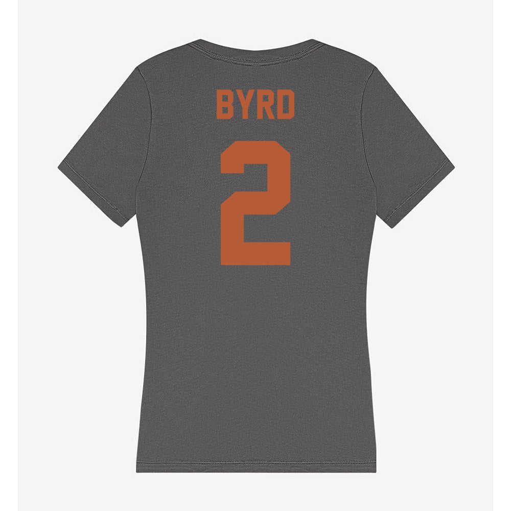 Texas - NCAA Women's Soccer : Cameron Byrd - Women's V-Neck T-Shirt-1