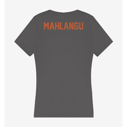 Texas - NCAA Men's Track & Field : Sihle Mahlangu - Women's V-Neck T-Shirt-1