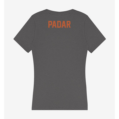 Texas - NCAA Women's Swimming & Diving : Nikolett Padar - Women's V-Neck T-Shirt-1