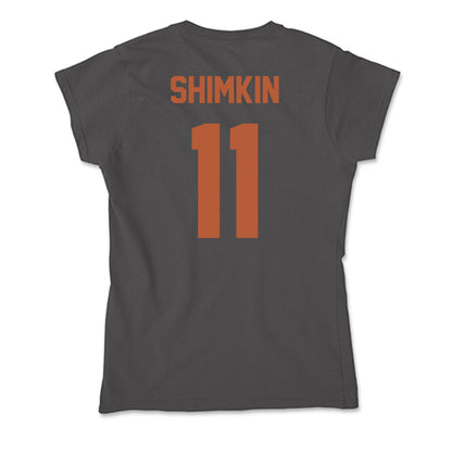 Texas - NCAA Women's Soccer : Chloe Shimkin - Soft Style Women’s T-Shirt-1