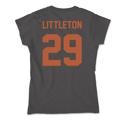 Texas - NCAA Football : Graceson Littleton - Soft Style Women’s T-Shirt-1