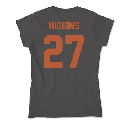 Texas - NCAA Baseball : Cal Higgins - Soft Style Women’s T-Shirt-1