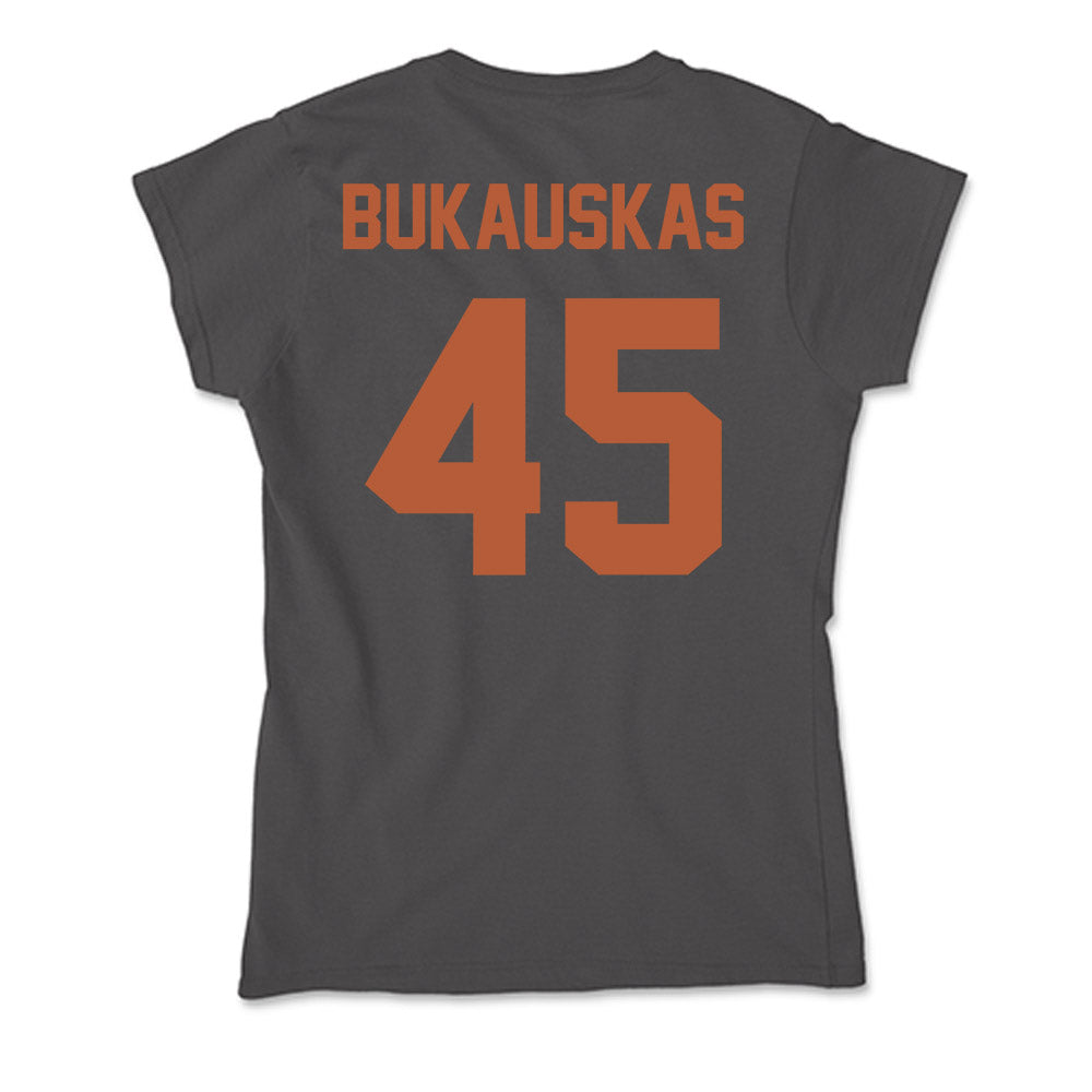 Texas - NCAA Football : Mikey Bukauskas - Soft Style Women’s T-Shirt-1