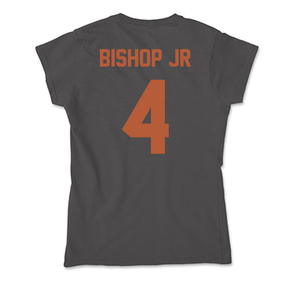 Texas - NCAA Football : Jermaine Bishop Jr - Soft Style Women’s T-Shirt-1