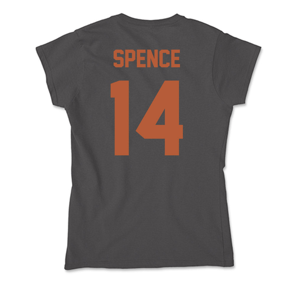 Texas - NCAA Football : Brad Spence - Soft Style Women’s T-Shirt-1