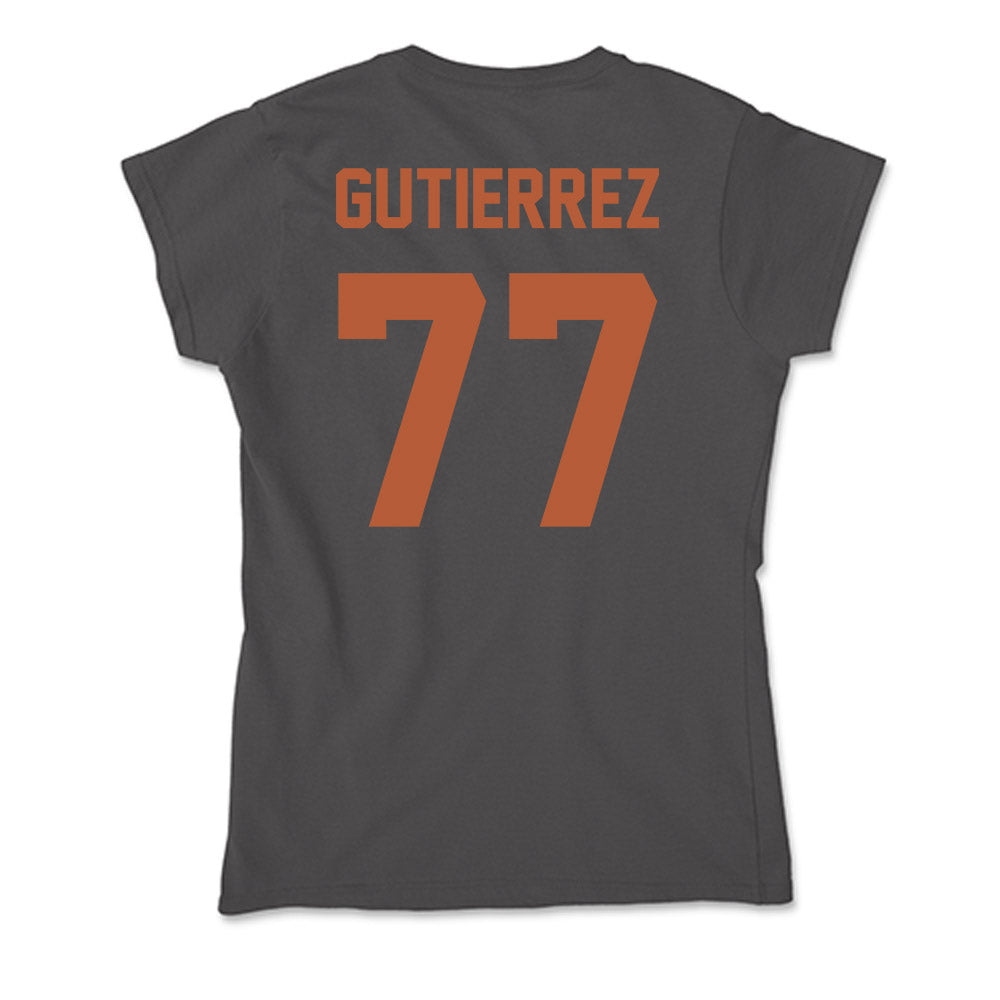 Texas - NCAA Softball : Citlaly Gutierrez - Soft Style Women’s T-Shirt-1