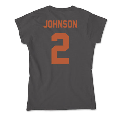 Texas - NCAA Men's Basketball : Isaiah Johnson - Classic Shersey Soft Style Women’s T-Shirt-1