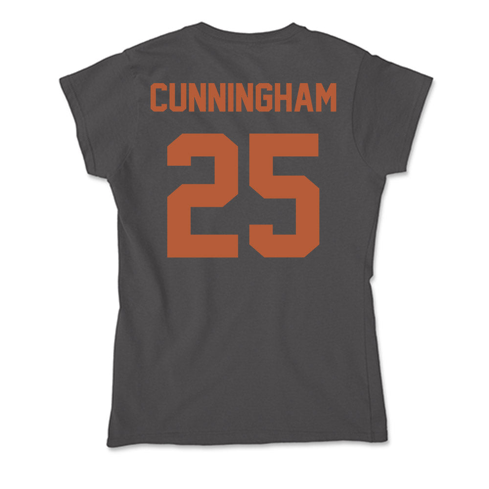 Texas - NCAA Women's Basketball : Breya Cunningham - Soft Style Women’s T-Shirt-1