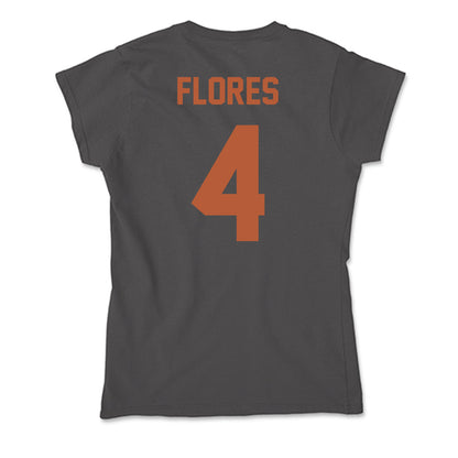 Texas - NCAA Baseball : Jason Flores - Soft Style Women’s T-Shirt-1
