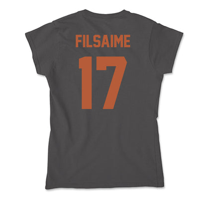 Texas - NCAA Football : Xavier Filsaime - Soft Style Women’s T-Shirt-1