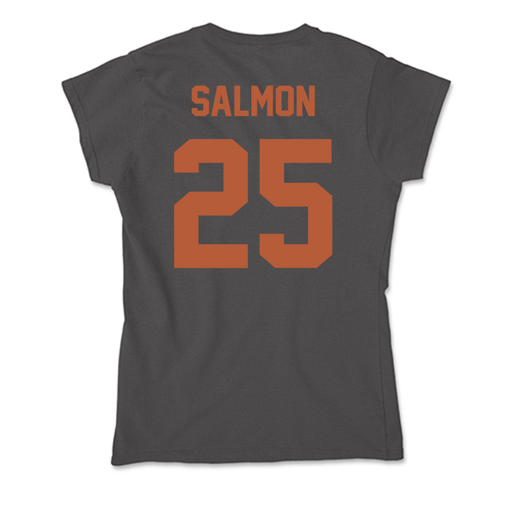 Texas - NCAA Softball : Cambria Salmon - Soft Style Women’s T-Shirt-1