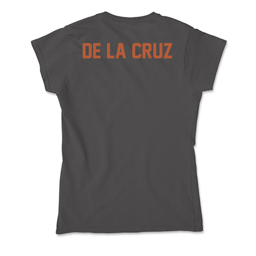 Texas - NCAA Men's Cross Country : Joaquin De La Cruz - Soft Style Women’s T-Shirt-1