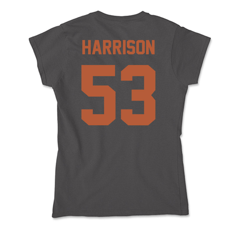 Texas - NCAA Baseball : Luke Harrison - Soft Style Women’s T-Shirt-1