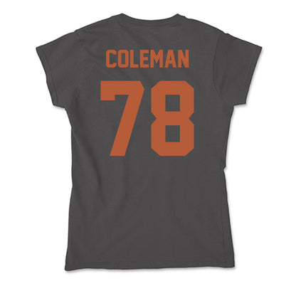 Texas - NCAA Football : Jordan Coleman - Soft Style Women’s T-Shirt-1