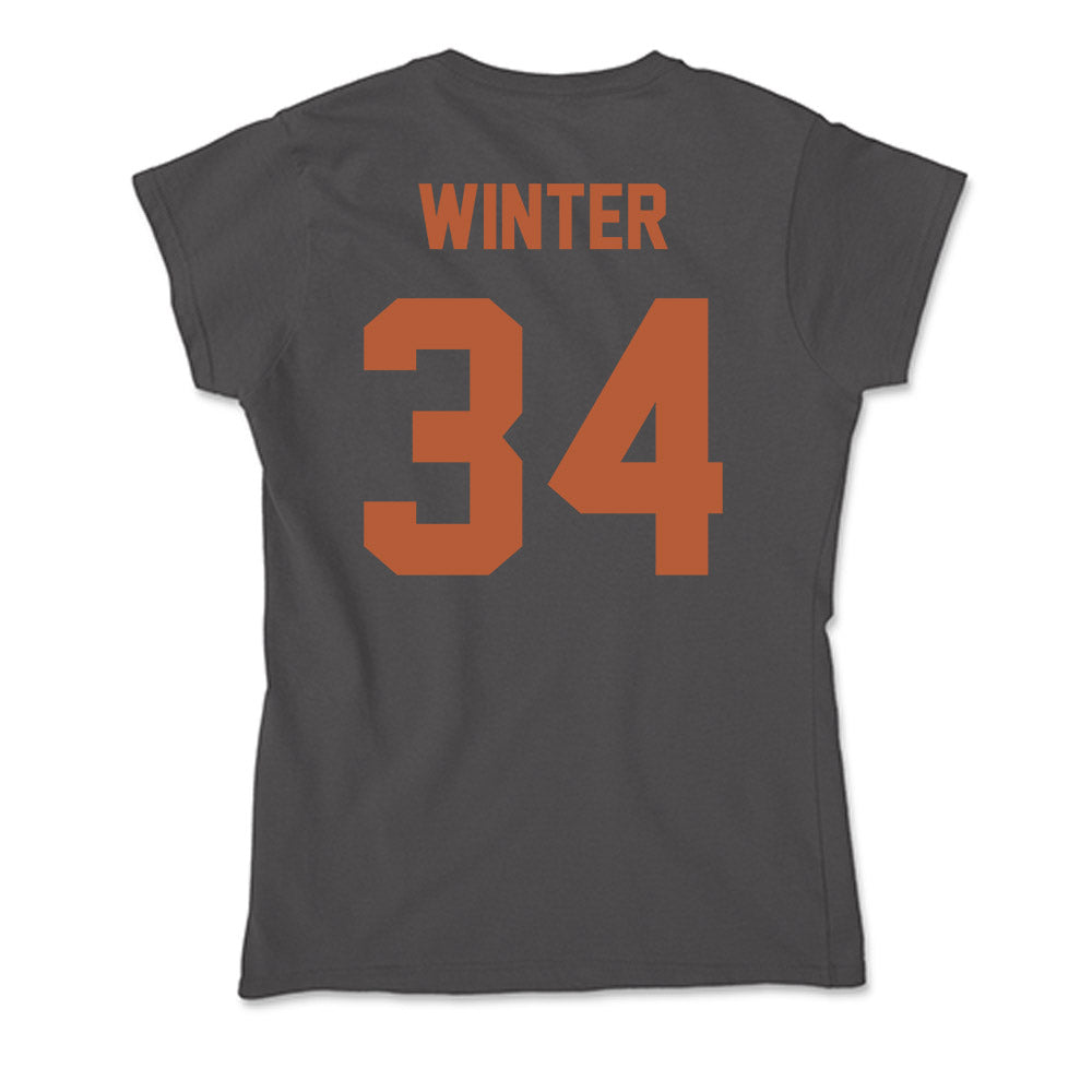 Texas - NCAA Baseball : Michael Winter - Soft Style Women’s T-Shirt-1
