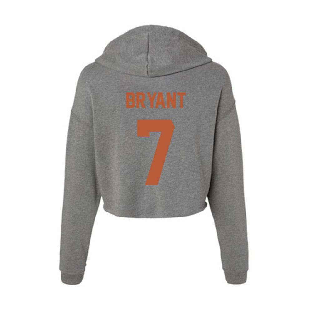Texas - NCAA Women's Soccer : Audrey Bryant - Women's Crop Fleece Hoodie-1