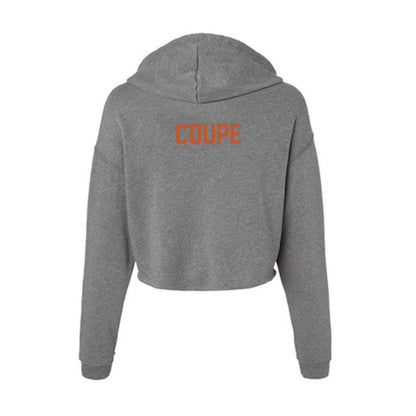 Texas - NCAA Women's Rowing : Freya Coupe - Classic Shersey Women's Crop Fleece Hooded Sweatshirt-1
