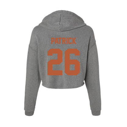 Texas - NCAA Women's Soccer : Cambry Patrick - Women's Crop Fleece Hoodie-1