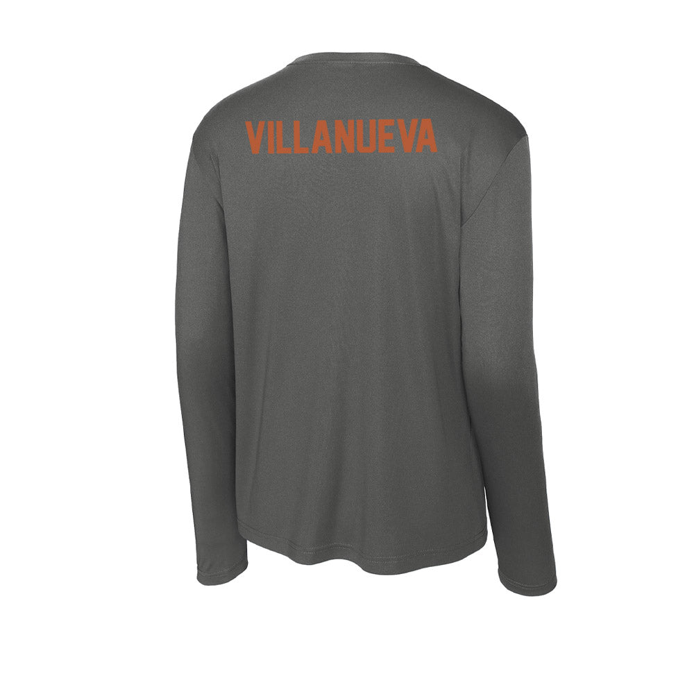 Texas - NCAA Men's Golf : Adam Villanueva - Classic Shersey Activewear Long Sleeve T-Shirt-1