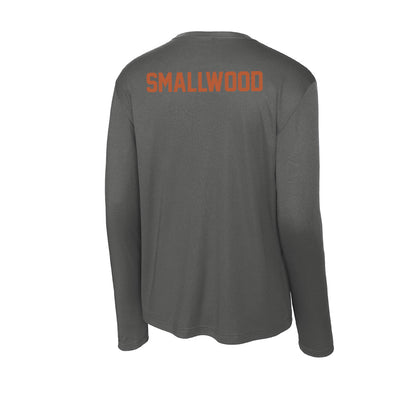 Texas - NCAA Men's Track & Field : Kendrick Smallwood - Activewear Long Sleeve T-Shirt-1