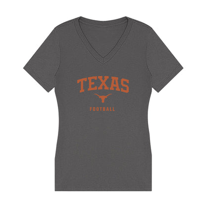 Texas - NCAA Football : James Johnson - Classic Shersey Women's V-Neck T-Shirt-0