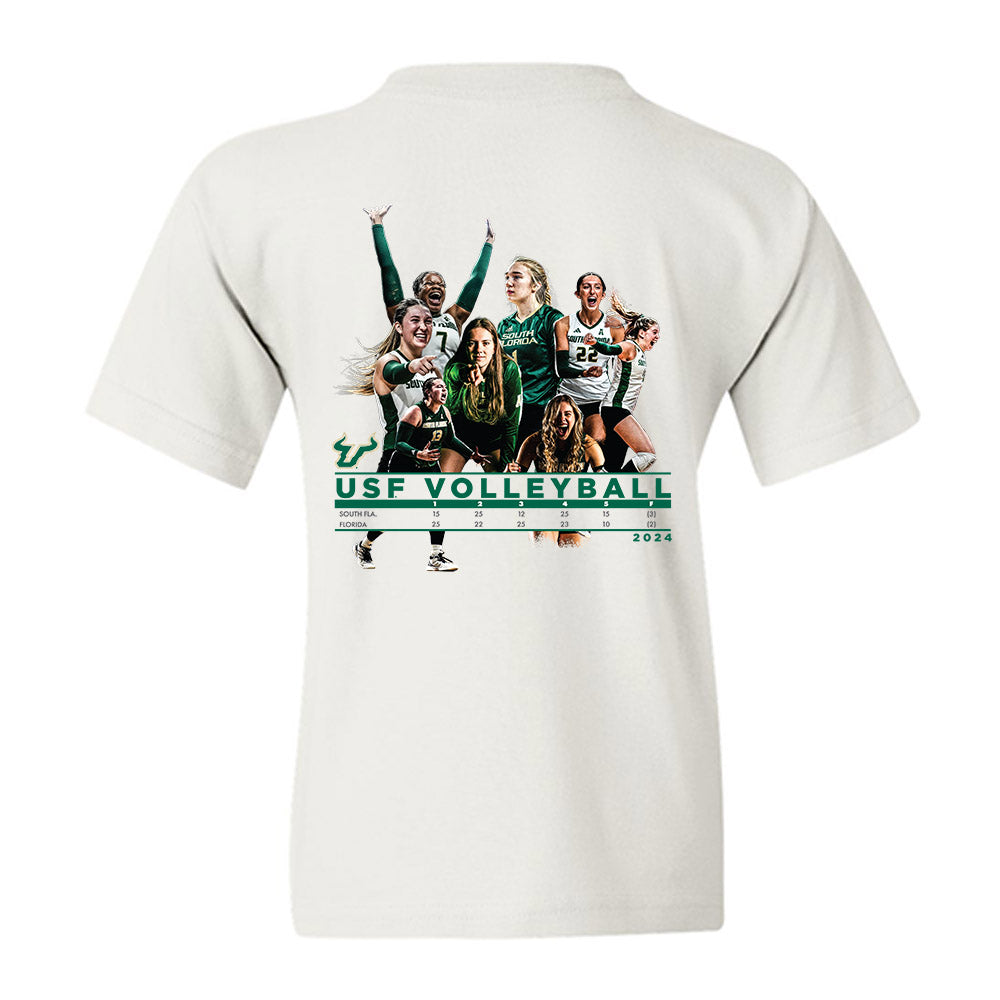 USF - NCAA Women's Volleyball : Highest Ranked Win Youth T-Shirt