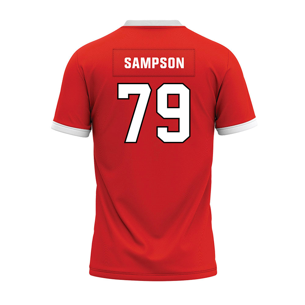 Texas Tech - NCAA Football : Howard Sampson - Football Jersey-1