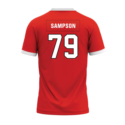 Texas Tech - NCAA Football : Howard Sampson - Football Jersey-1