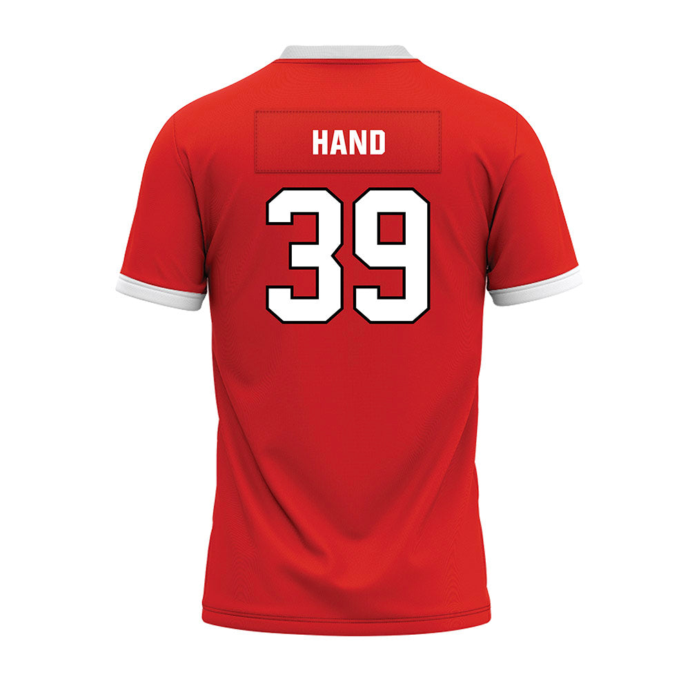 Texas Tech - NCAA Football : Jacob Hand - Football Jersey-1