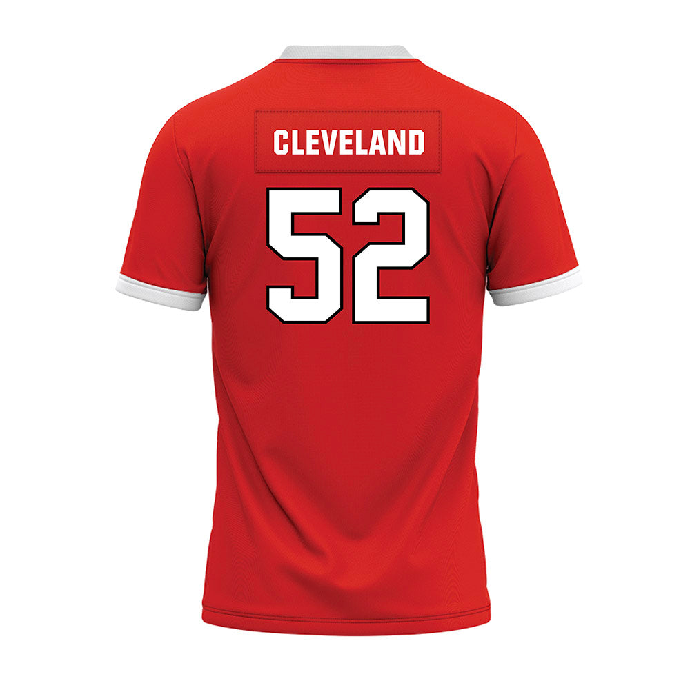 Texas Tech - NCAA Football : Cash Cleveland - Football Jersey-1