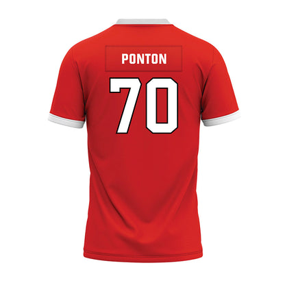 Texas Tech - NCAA Football : Jacob Ponton - Football Jersey