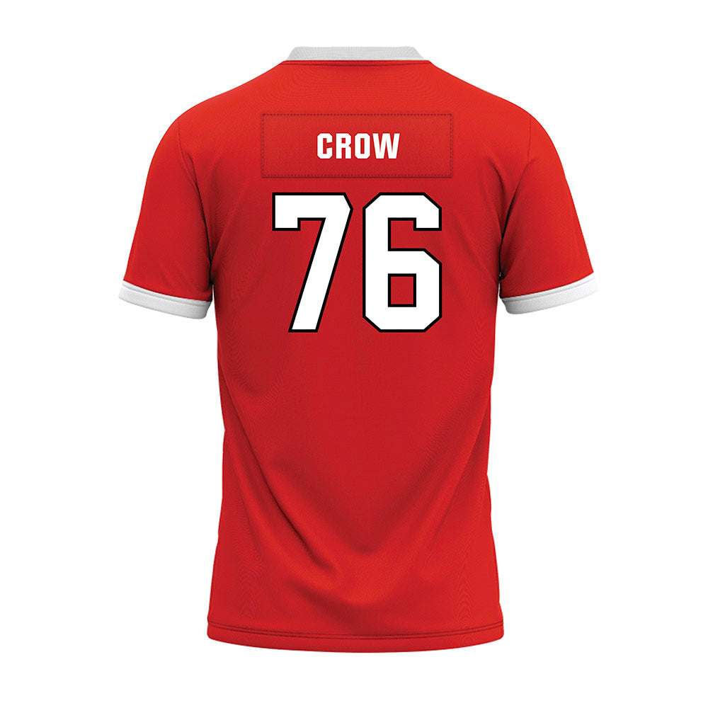 Texas Tech - NCAA Football : Jacob Crow - Football Jersey-1