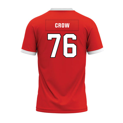 Texas Tech - NCAA Football : Jacob Crow - Football Jersey-1