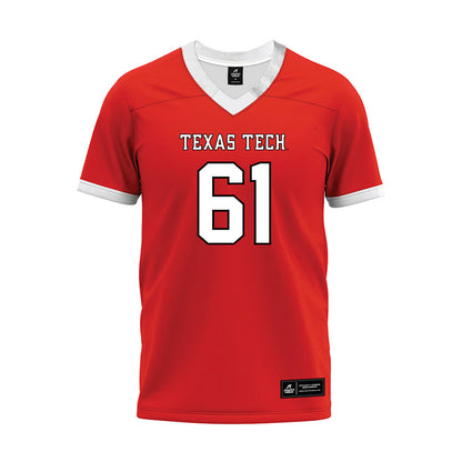 Texas Tech - NCAA Football : Connor Carty - Football Jersey-0