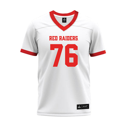 Texas Tech - NCAA Football : Jacob Crow - Premium Football Jersey-0