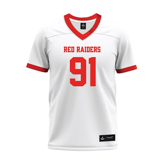 Texas Tech - NCAA Football : Krush Johnson - Premium Football Jersey-0