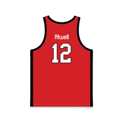 Texas Tech - NCAA Men's Basketball : Donovan Atwell - Basketball Jersey-1