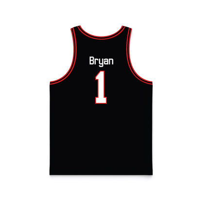 Texas Tech - NCAA Men's Basketball : Tyeree Bryan - Basketball Jersey-1